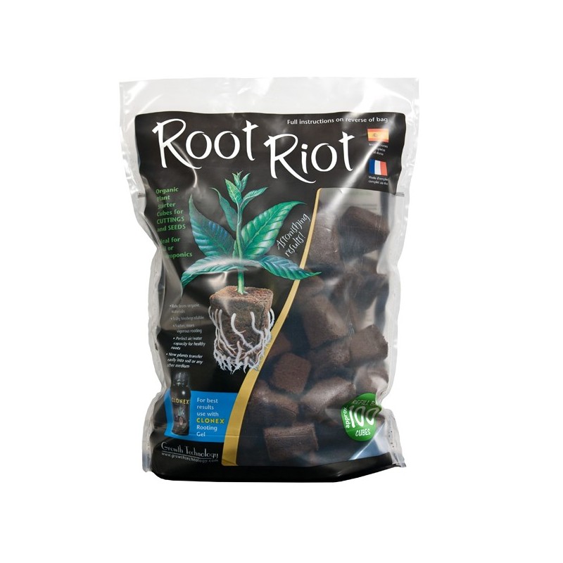 Root Riot Repuesto 100 u. - Growth Technology