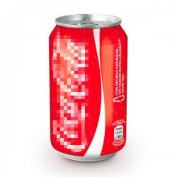 Camuflaje Lata Coca Cola