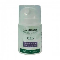 Alvinatur Crema Facial Cáñamo CBD - Cuidado diario 50 ml