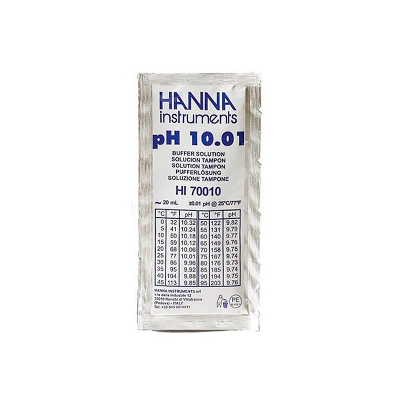 Calibrador PH10 - Sobre 20 ml - Hanna