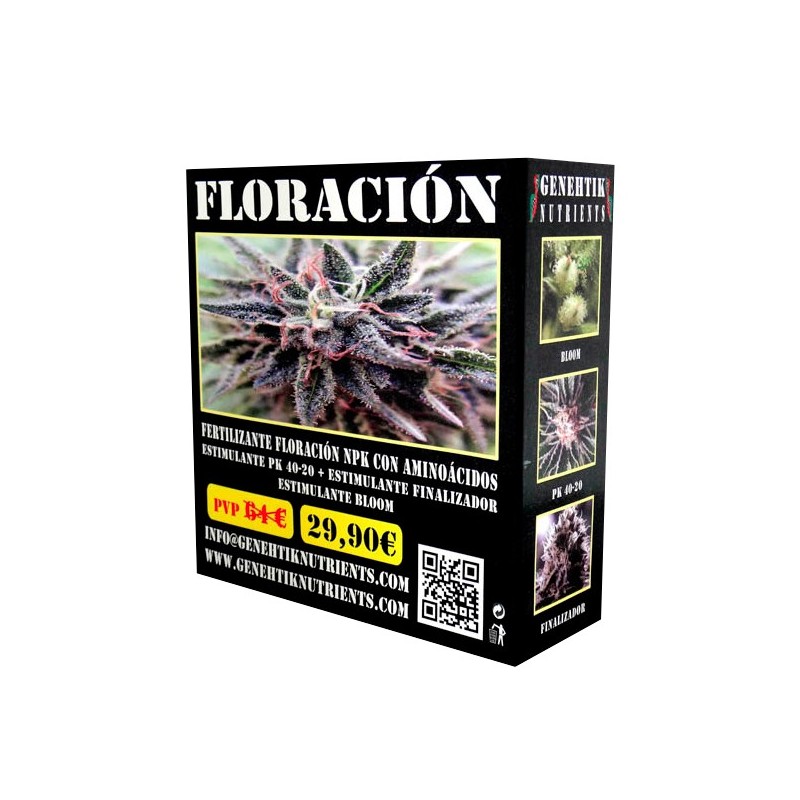 Pack Floración - Genehtik Nutrients