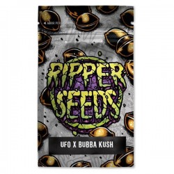 UFO x Bubba Kush - Feminizadas - Ripper Seeds - 3 Uds