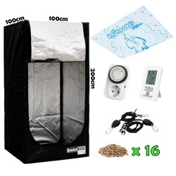 Kit de cultivo LED 100x100 Básico