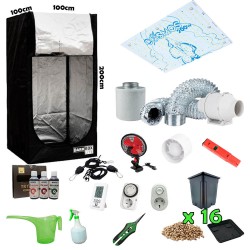 Kit de cultivo LED 100x100...